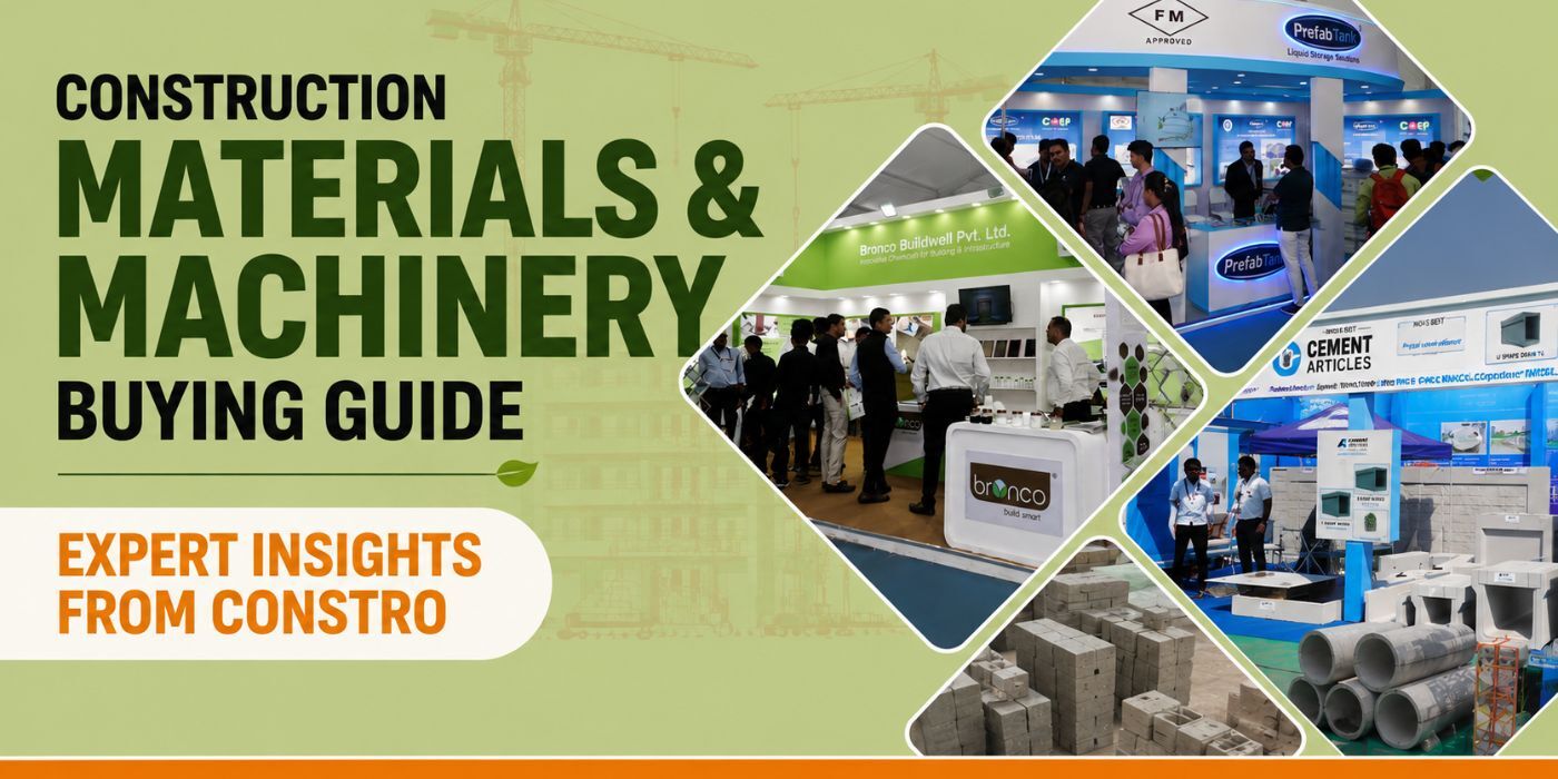 Construction Materials & Machinery Buying Guide: Expert Insights from Constro